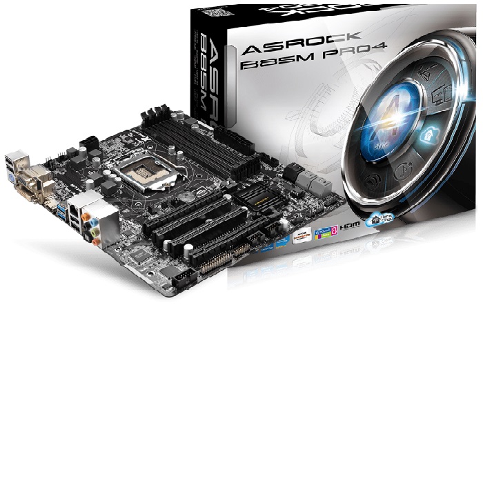 مادربرد کارکرده  ازراک مدل ASROCK  B85M   PRO4 DDR3 INTEL LGA1150 Mini-ATX
